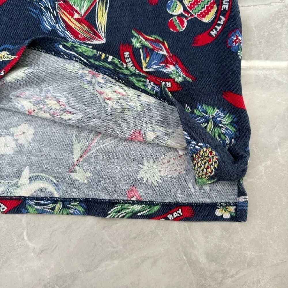 Boys Ralph Lauren Tropical Jamaica 100% Cotton Polo Short Sleeve Shirt Medium - Picture 5 of 16
